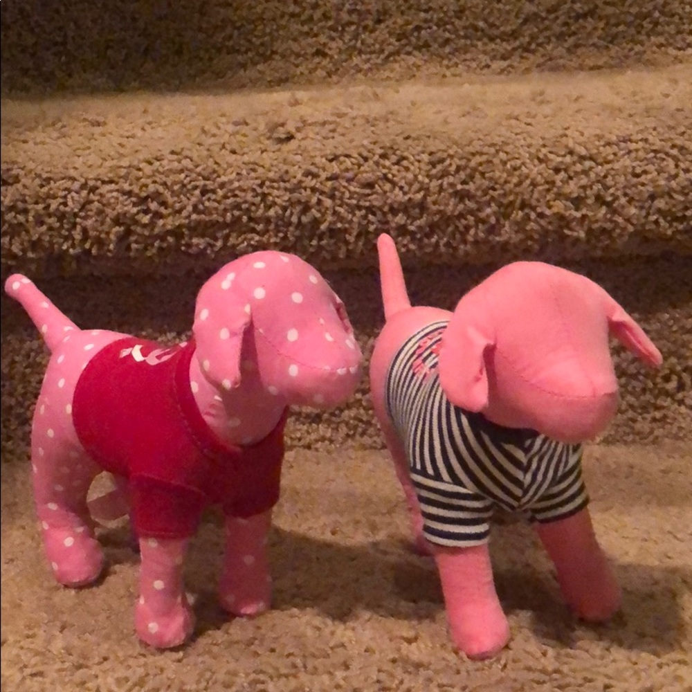 Victoria Secret PINK dogs (pair)